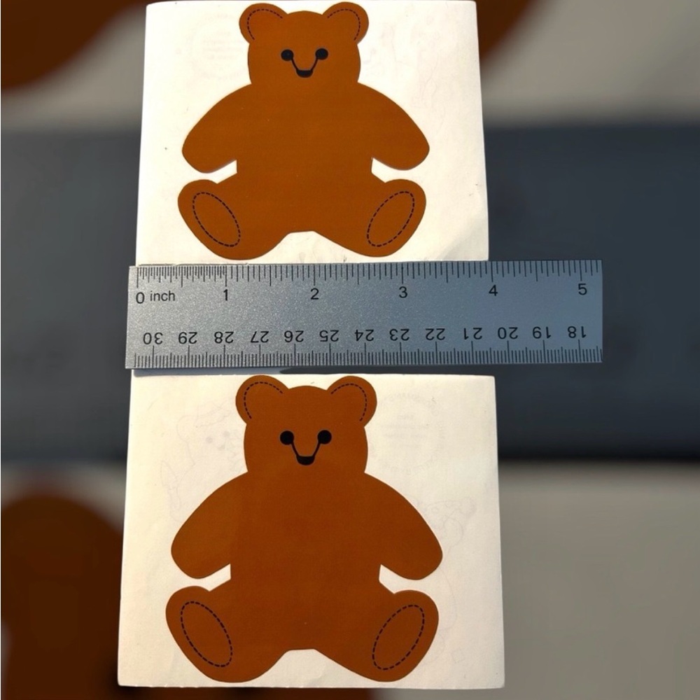Mrs. Grossman's Large Bear Vintage Stickers